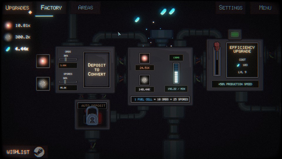 Sporbs: the fuel factory converting orbs and spores